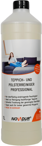 NOVADUR Teppich- und Polsterreiniger Professional, 1000ml