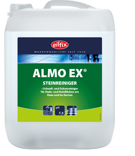 Eilfix Almo-Ex Steinreiniger, Grünbelagentferner | 5 Liter | hochwirksam
