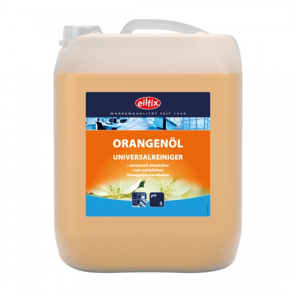 Eilfix Orangenöl für umfangreiche Anwendungen, 10 Liter