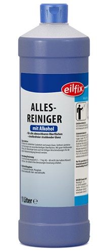 Eilfix Allesreiniger mit Alkohol für sämtliche Verschmutzungen, 1 Liter