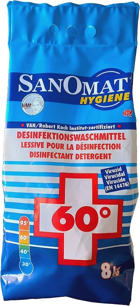 Desinfektionswaschmittel Sanomat Hygiene VAH und RKI gelistet, DGHM zertifiziert, 8kg…