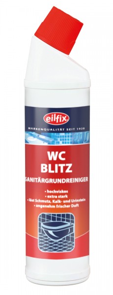 Eilfix WC-Blitz Sanitärgrundreiniger auf Phosphorsäurebasis, 750ml