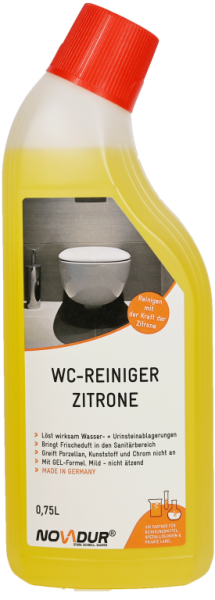 NOVADUR WC-Reiniger Zitrone, 750 ml