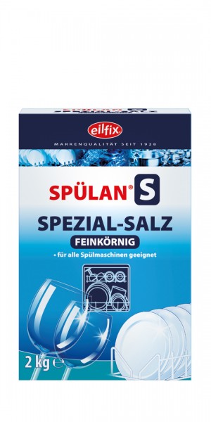 Eilfix Spülan Regeneriersalz, feinkörnig und für alle Geschirrspülmaschinen, 2 Kilogramm