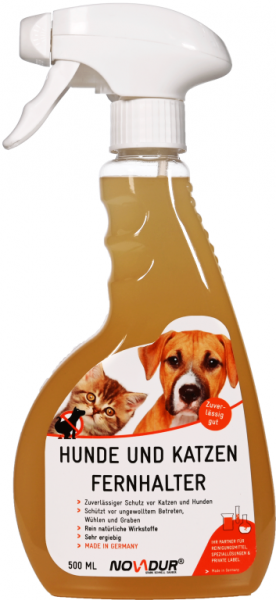 NOVAFERA Hunde- und Katzen Fernhalter,500 ml
