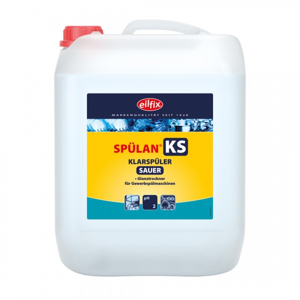 Eilfix Spülan KS Klarspüler SAUER für Geschirrspülmaschinen 10 L.
