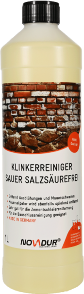 NOVADUR Klinkerreiniger sauer (Salzsäurefrei), 1000ml