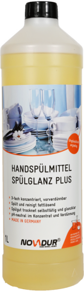 NOVADUR Handspülmittel Spülglanz PLUS, 1000ml