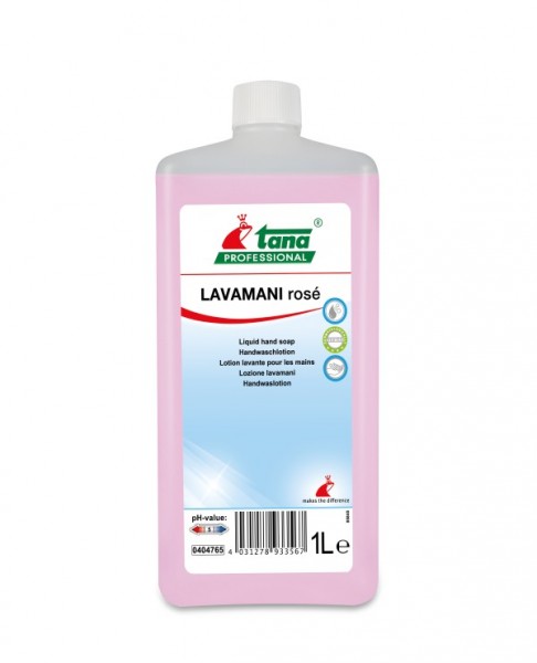Tana LAVAMANI rosé Handwaschlotion, 1 Liter
