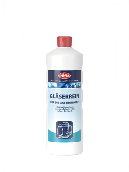 Eilfix Gläserrein für die manuelle Gläserreinigung, flüssig 1 Liter