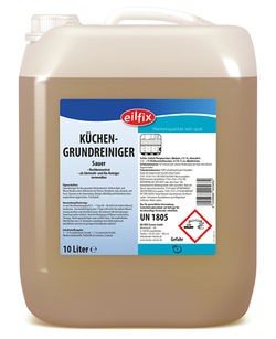 Eilfix Küchengrundreiniger. Spezialreiniger, 10 Liter