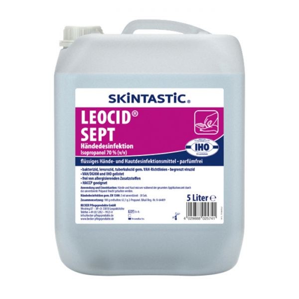 Skintastic Leocid P7 5l, begrenzt viruzid, anwendungsfertig