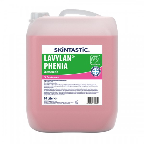 Skintastic Lavylan Phenia Cremeseife, 10 Liter