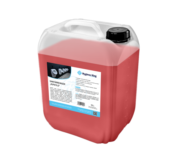 Hygiene King Sanitärreiniger „Kupatilo“ 10 Liter Nachfüllkanister