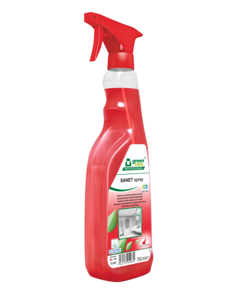 Tana SANET spray, gebrauchsfertiger Sanitärunterhaltsreiniger, 750ml