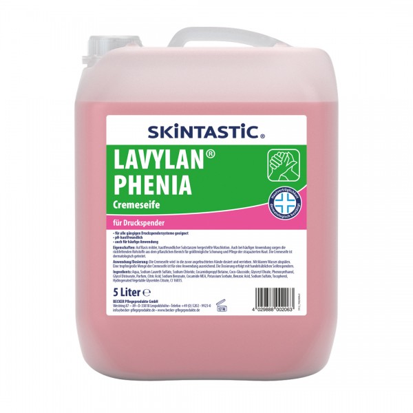 Skintastic Lavylan Phenia Cremeseife, 5 Liter